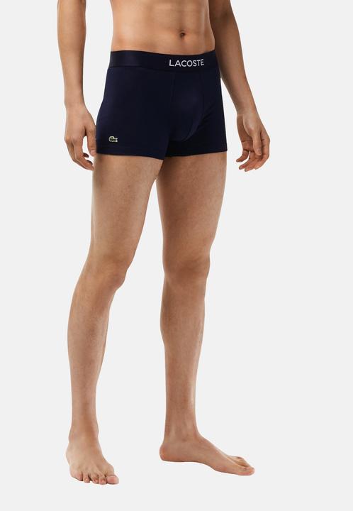 Produktbild Lacoste Boxershorts Trunks mit Print 3er Pack (XL, 3er Pack)