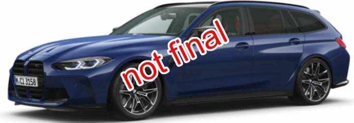 Image du produit Solido 1:43 BMW G81 M3 Touring, 2023 bleu