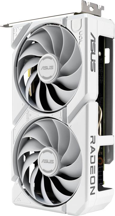 Actual product image ASUS DUAL-RX9060XT-16G-WHITE 16GB GDDR6 HDMI DP (16 GB)