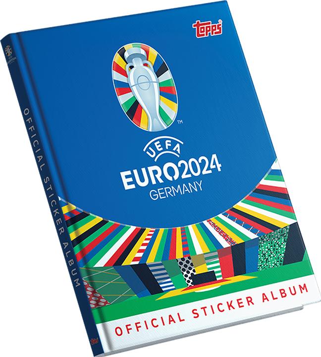 Produktbild Topps UEFA EURO 2024 Sticker Album Hardcover