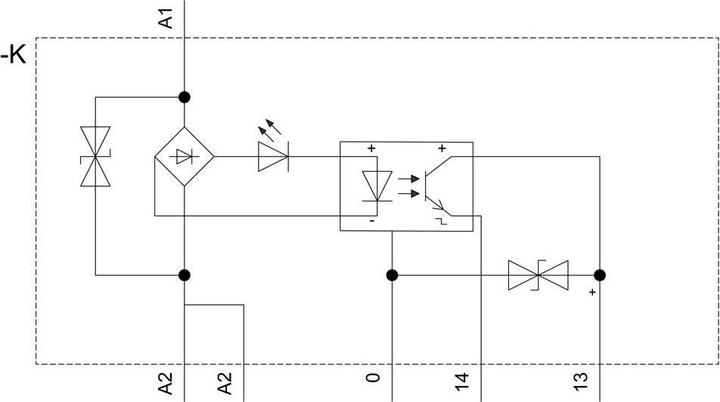 Produktbild Siemens 1NO contact, transistor, 24V DC output