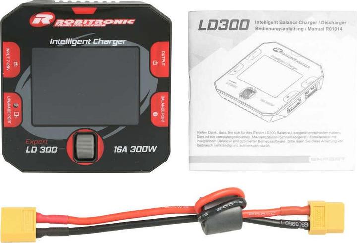 Produktbild Robitronic Ladegerät DC Expert LD 300 LiPo 1-6s 16A 300W