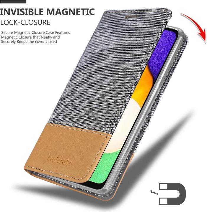 Produktbild Cadorabo Jeans Book Hülle (Samsung Galaxy A13 5G)