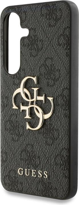 Actual product image Guess PU 4G Metal Logo Case für Samsung Galaxy S25 - black (Samsung Galaxy S25)