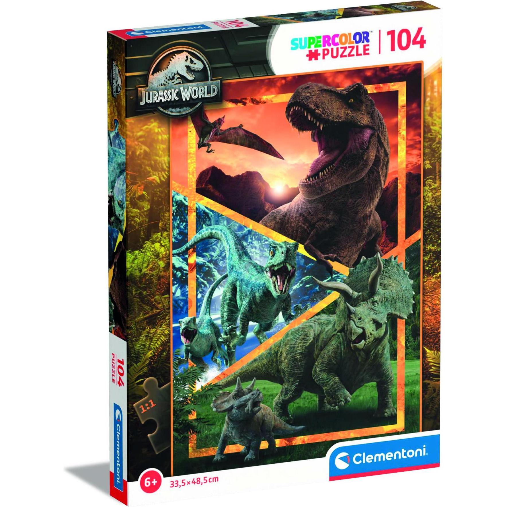 Clementoni Puzzle Jurassic World gS (104 Teile)