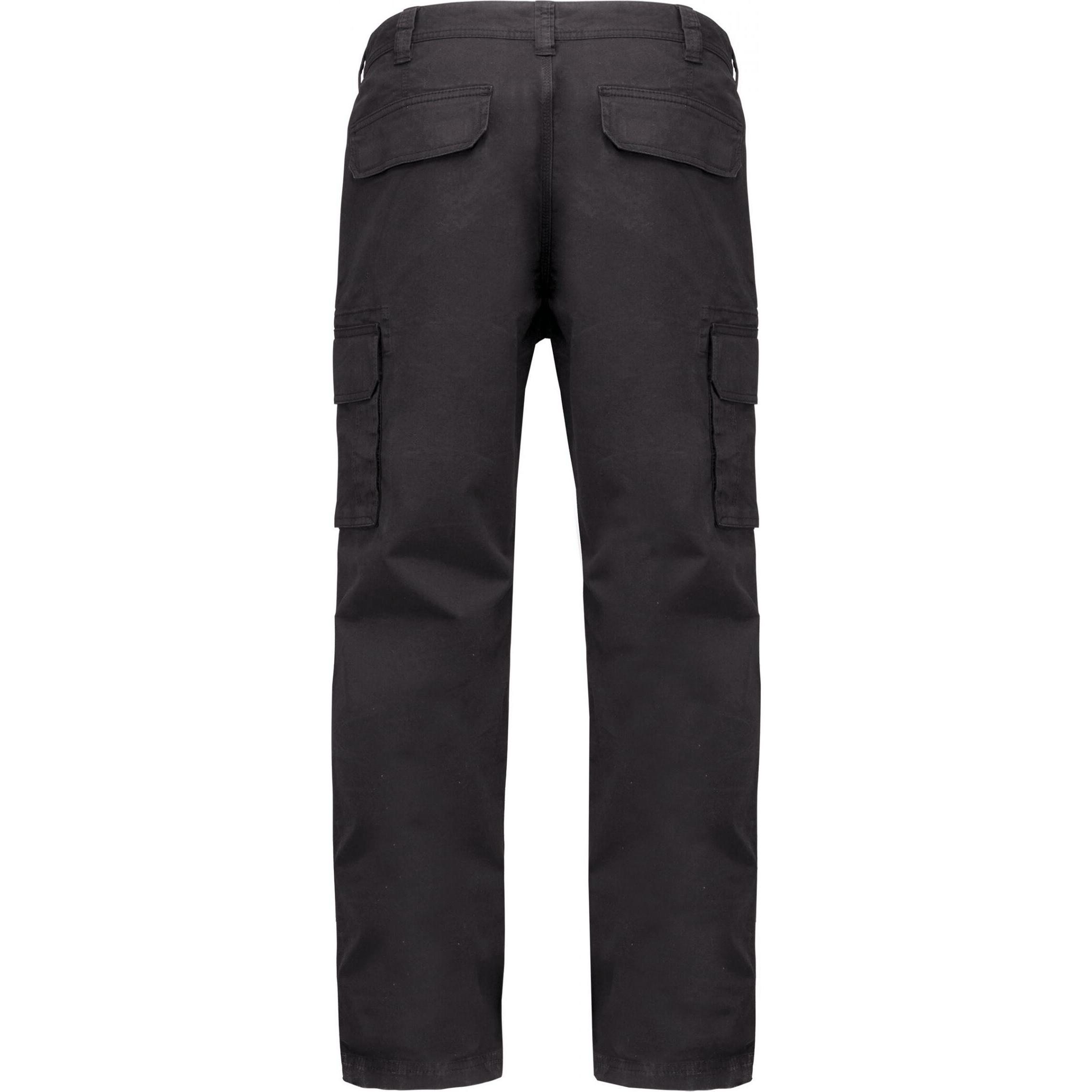 Thumbnail - Kariban, Herren, Hosen, Cargo-Hose, Grau, (40)