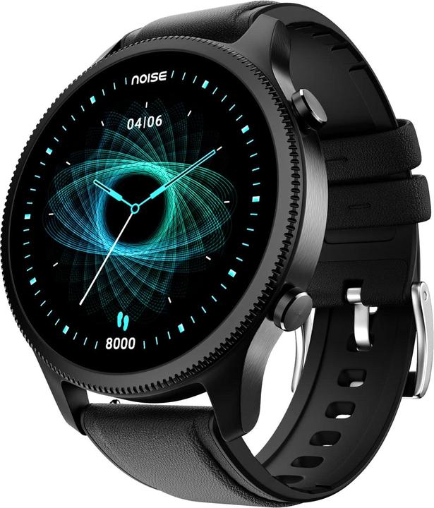 Actual product image Noise NoiseFit Halo Smartwatch Classic Black (42 mm)