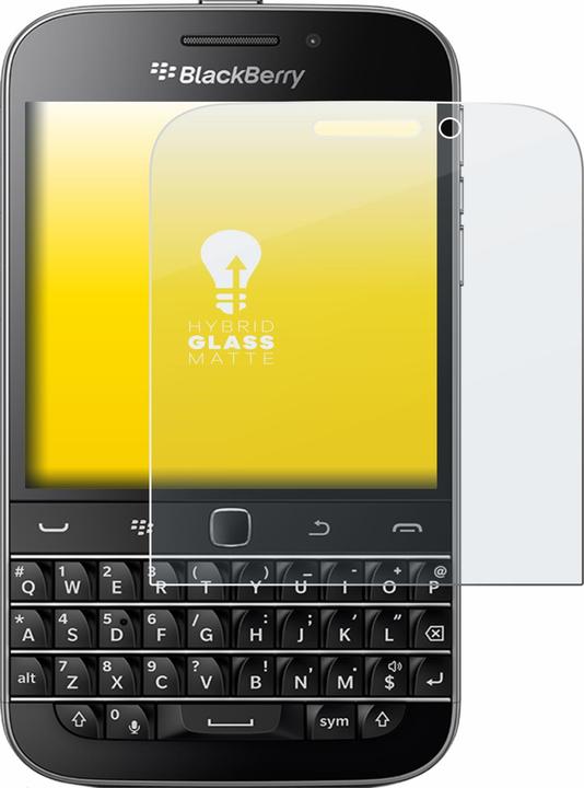 Produktbild upscreen Entspiegelungs Schutzglas für Blackberry Classic Q20 Schutzfolie Panzer Folie Glas Display Schutz (1 Stk., Blackberry Classic Q20)