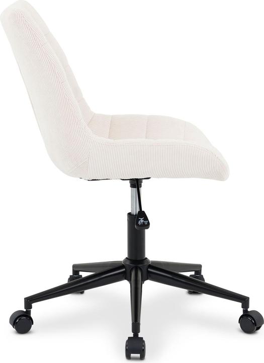 Actual product image IDIMEX Drehstuhl mit Stoffbezug VASILO (42 - 52 cm)