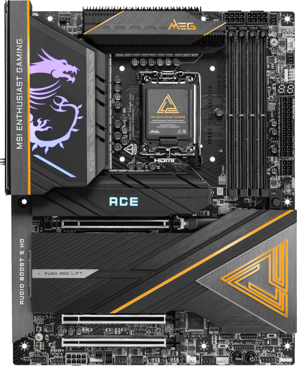 Produktbild MSI MEG Z890 ACE (LGA 1851, Intel Z890, ATX)