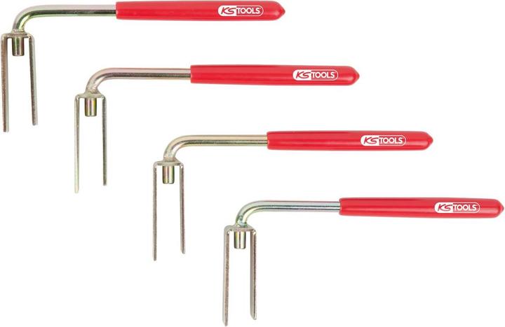 Immagine prodotto KS Tools Set di forche per lo smontaggio delle luci dei freni per Mercedes, 4 pezzi.