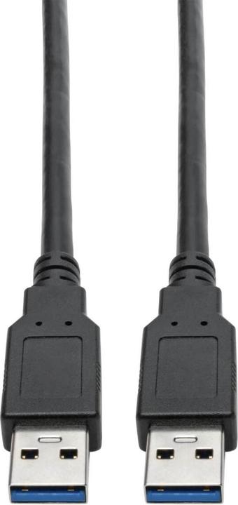Actual product image Eaton TRIPPLITE USB 3.0 SuperSpeed A/A Cable for Tripp Lite USB 3.0 All-in-One Keystone/Panel Mount (1.83 m, USB 3.2 Gen 1)