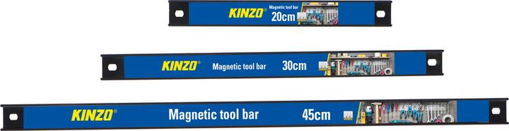 Image du produit Kinzo Magnetic tool bar set 3pcs cs (3x)
