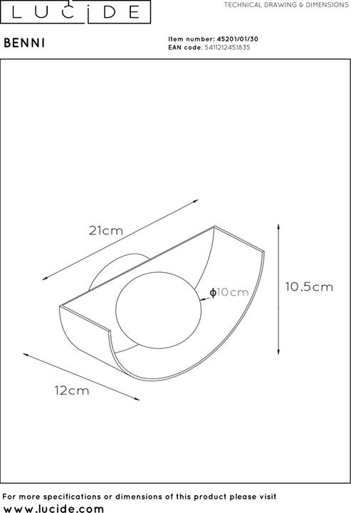 Produktbild Lucide Benni (G9)
