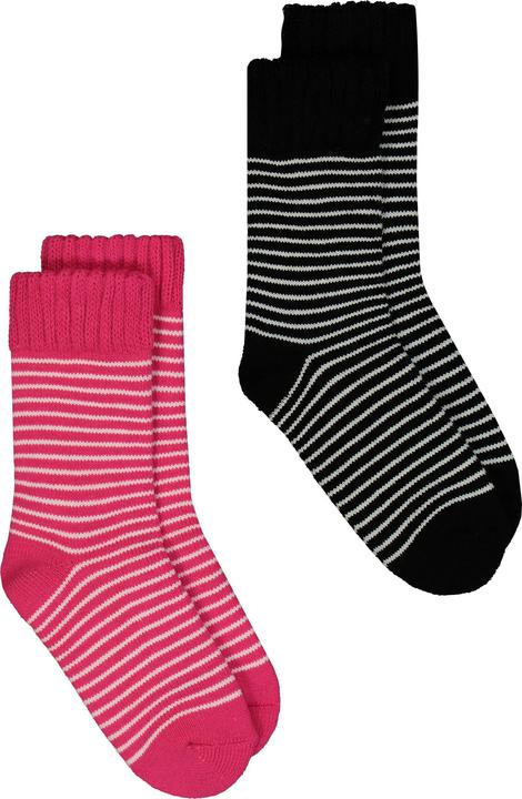 Produktbild Ulla Popken Kuschelsocken, 2er-Pack, Ringel, Rippbündchen (2er Pack, 50/56)