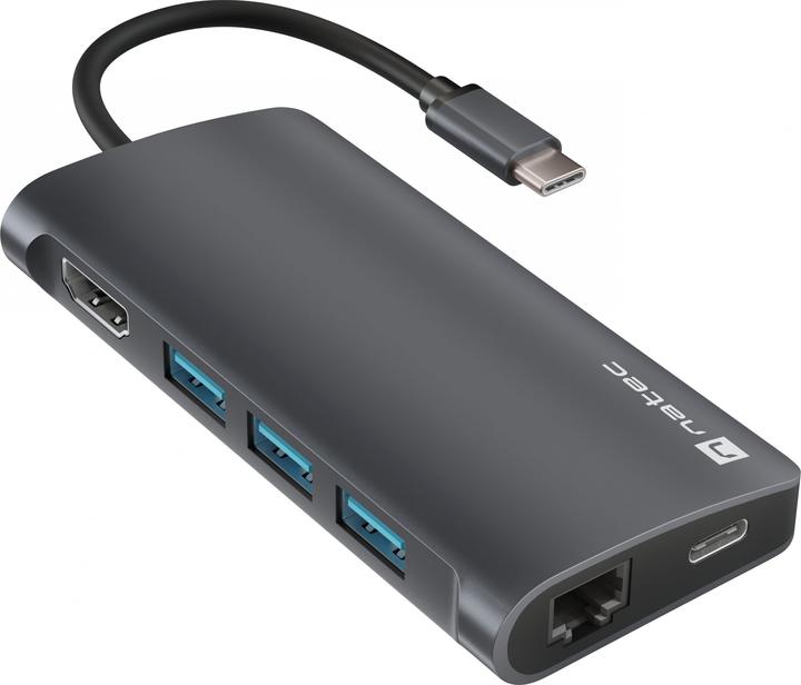 Genesis HUB USB-C 8 IN 1 FOWLER 2 3X USB 3.0 HUB HDMI 4K USB-C (USB-C, 8 ports)