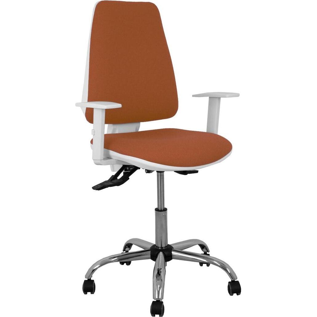 Piqueras y Crespo, Bürostuhl, Bürostuhl Elche P&C 3B5CRRP Braun