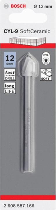 Actual product image Bosch Professional Zubehör Tile drill CYL-9 Ceramic, 12 x 90 mm (12 mm)