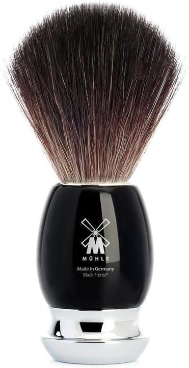 Actual product image Mühle Shaving set, 4-piece with bowl, shaving brush with black fibre