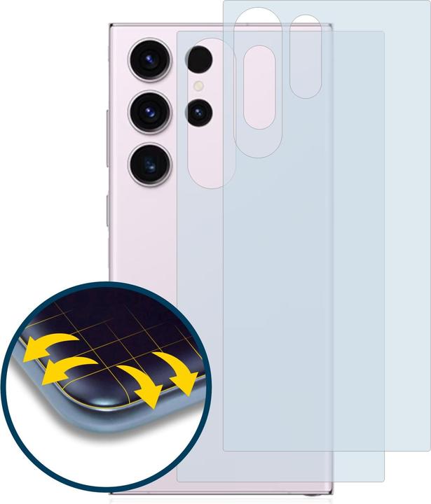 Actual product image BROTECT Full-Cover Protector (2 pcs., Samsung Galaxy S23 Ultra)