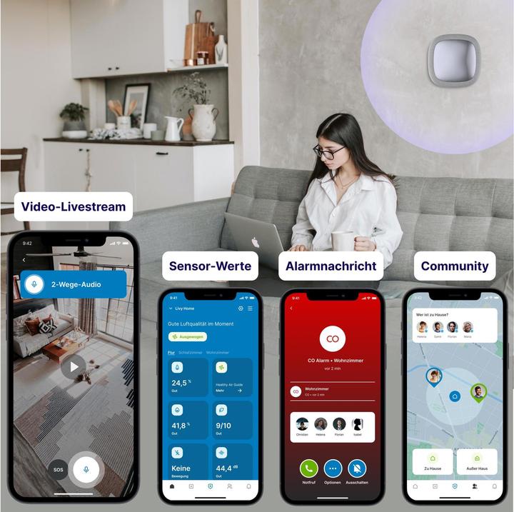 Actual product image Livy Smart Living Station Alive