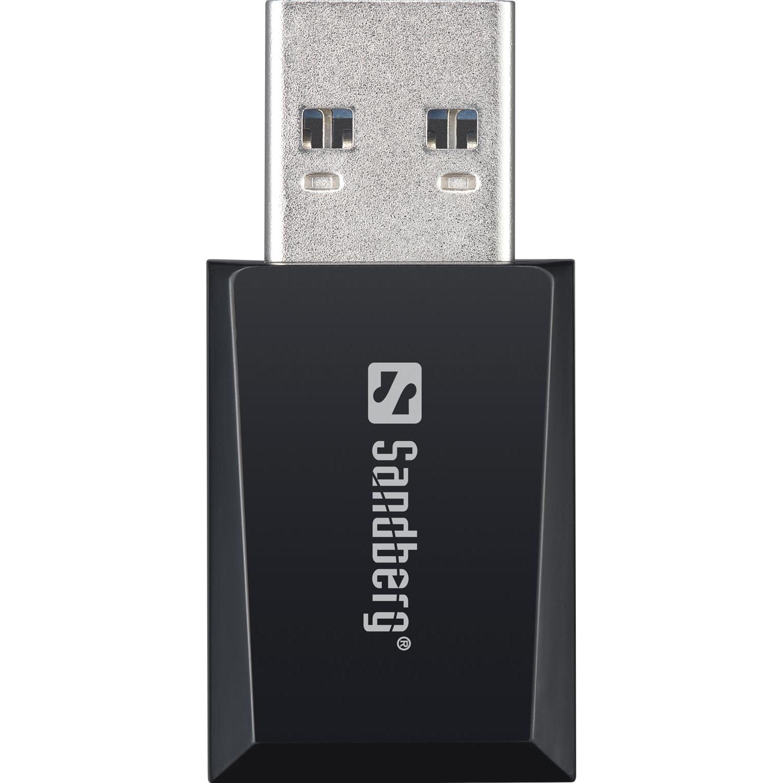 Thumbnail - Sandberg Mini Wifi Dongle (USB), Netzwerkadapter, Schwarz
