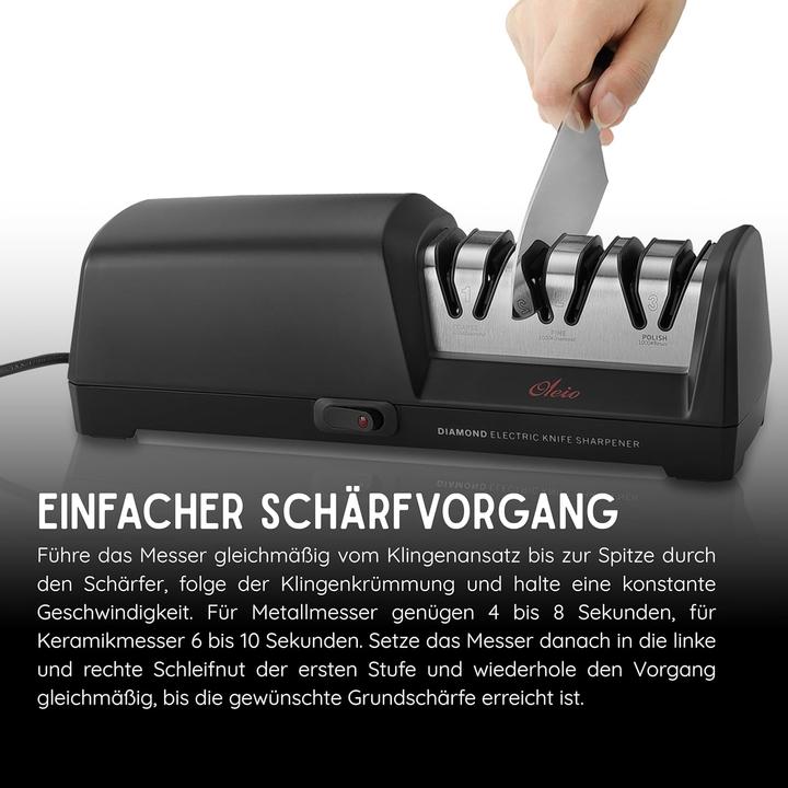 Produktbild Oleio Elektrischer Messerschärfer