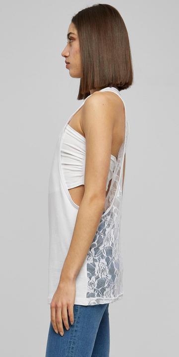 Produktbild Urban Classics Ladies Flower Laces Loose Tank (M)