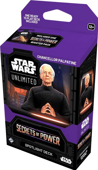 Star Wars FFG - : Unlimited - Secrets of Power Spotlight Deck Chancellor Palpatine - EN (Englisch, Box Set & Collection)