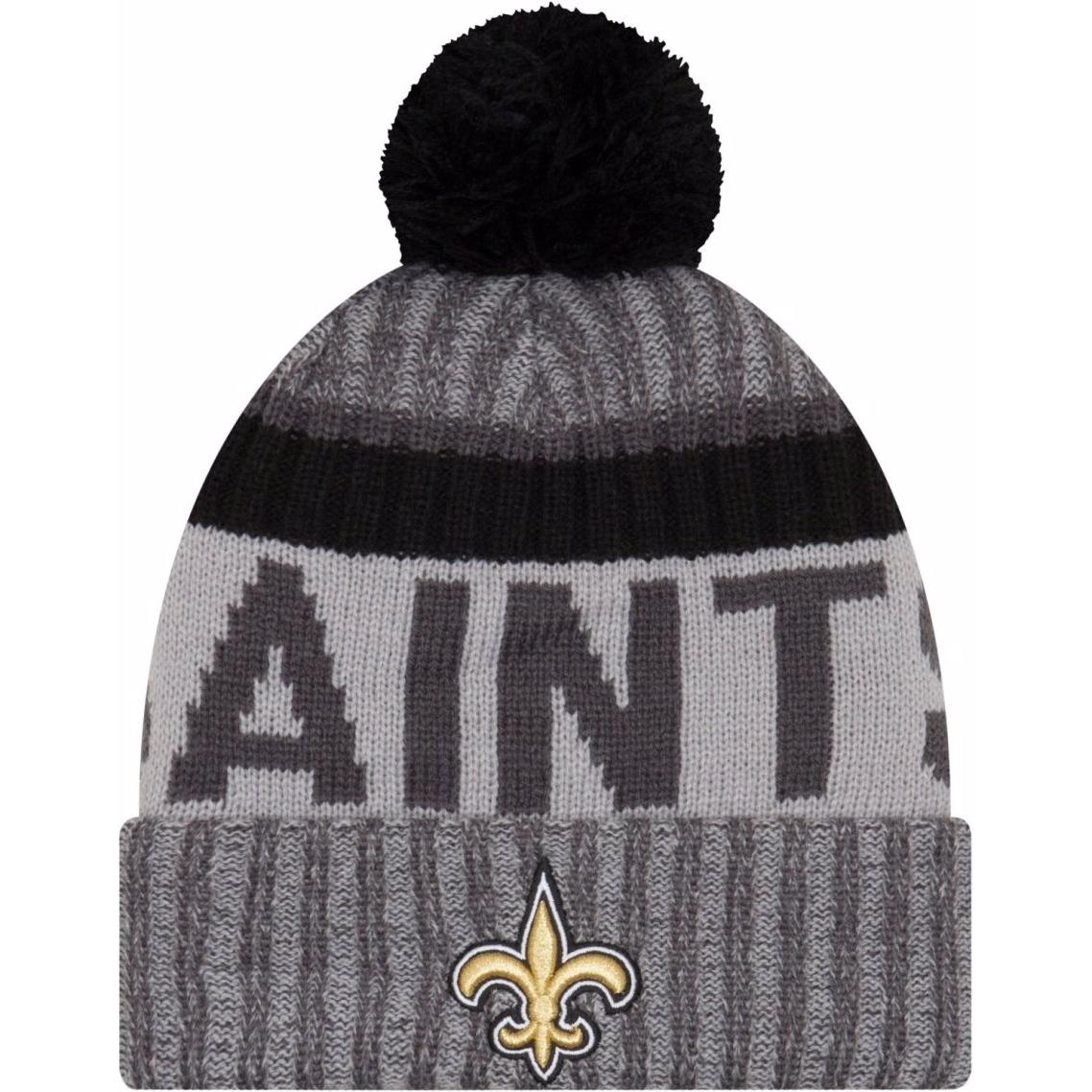 New Era, Herren, Mütze, NFL Sideline Bobble New Orleans Saints, Mehrfarbig