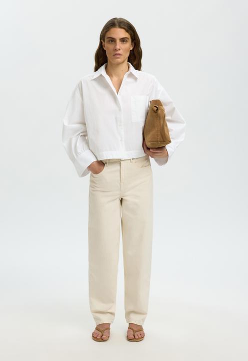 Immagine prodotto Selected Slfastha Ls Cropped Boxy Shirt Noos (44)