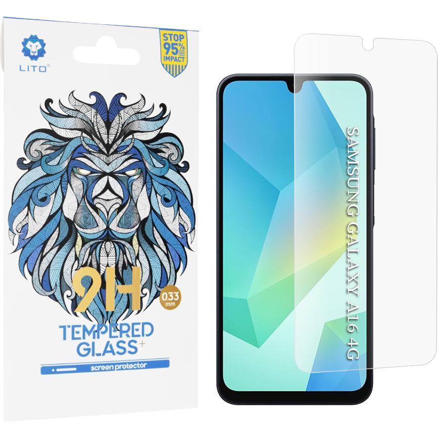 Lito - 2.5D Classic Glass - Samsung Galaxy A16 4G / A16 5G - Clear (1 pz., Samsung Galaxy A16, Samsung Galaxy A16 5G), Pellicola protettiva smartphone