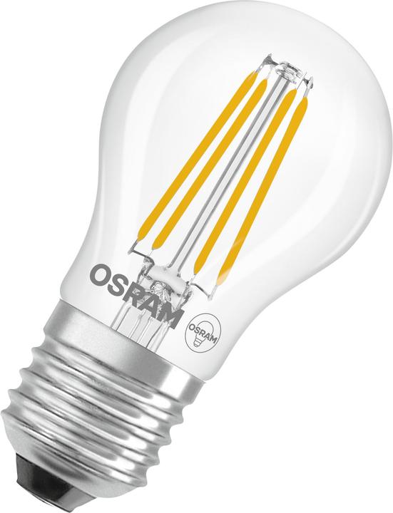Image du produit Osram LED Leuchtmittel LED Retrofit CLASSIC P 3.4W 840 Clear E27 Neutralweiss 4099854468070 (E27, 470 lm, 6x)