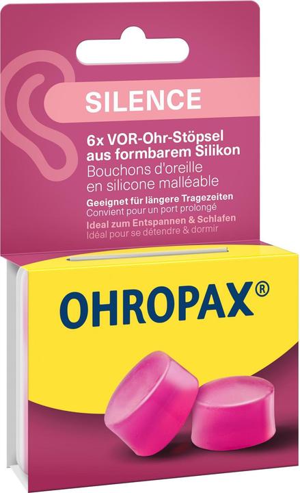 Image du produit Ohropax Silicon PINK (6 x)