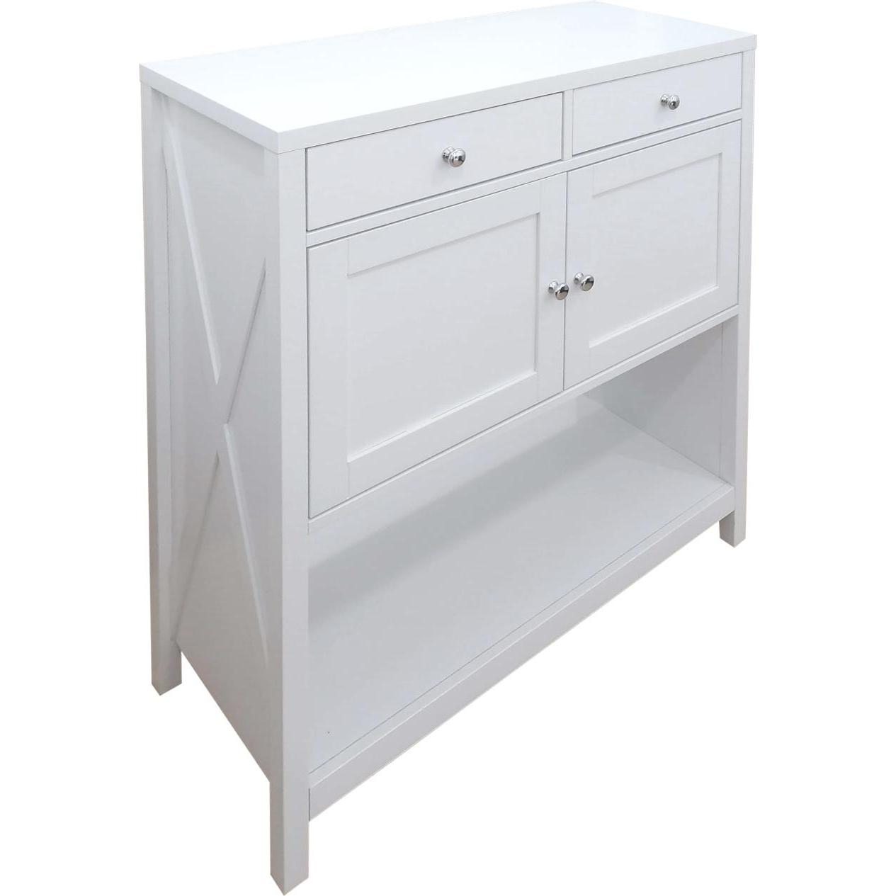 Thumbnail - HTI-Living, Kommode + Sideboard, Anrichte Hayet Weiss (80 x 90 x 35 cm)