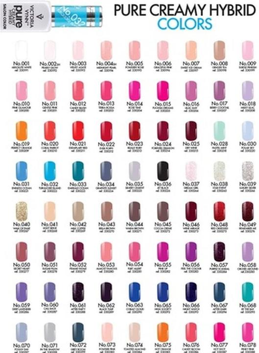 Produktbild Visconti Di Modrone Victoria Vynn Pure Creamy Hybrid Nr. 052 Femme Fatale (Gel-Effekt Nagellack)