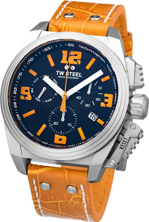 Productafbeelding TW-Steel TW1112 Canteen herenhorloge chronograaf 46mm 10ATM (Chronograaf)