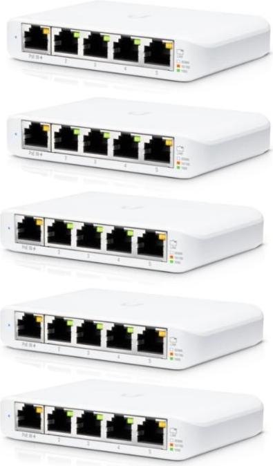 Produktbild Ubiquiti Usw Flex Mini 5er-Pack (5 Ports)