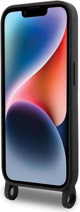 Produktbild Karl Lagerfeld KLHCP15XSCBSCNK iPhone 15 Pro Max 6.7" hardcase czarny/black Crossbody Silicone Choup (Apple iPhone 15 Pro Max)