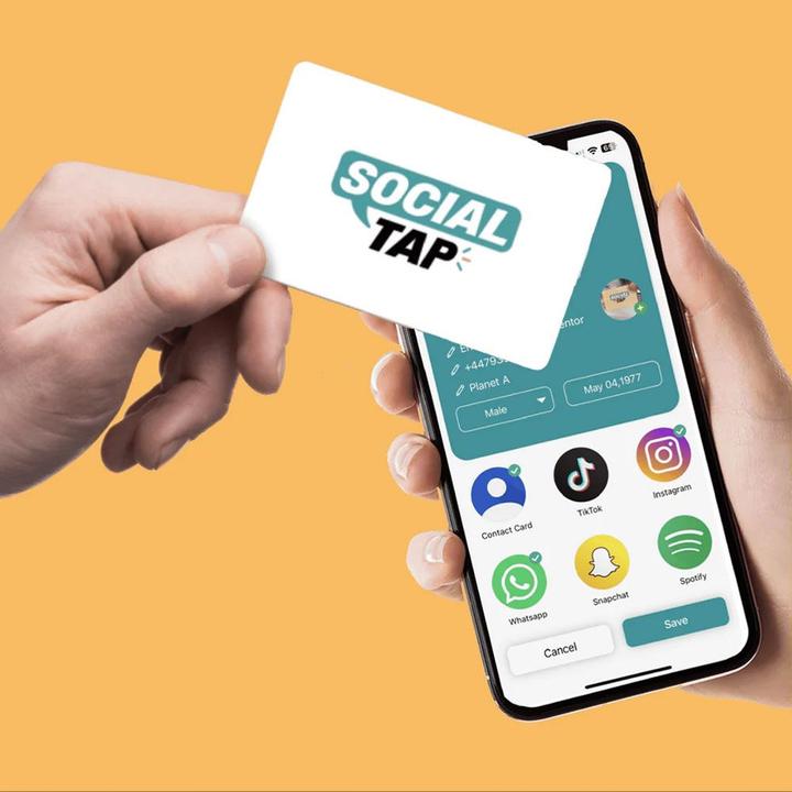 Produktbild Mikamax Social Taps - White Card (1 Stück)