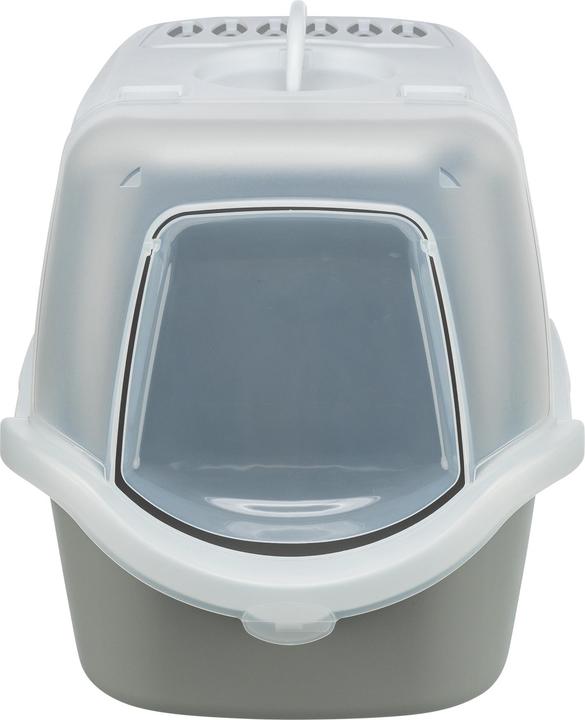 Produktbild Trixie Katzentoilette Vico Open Top, Grau/Weiss (Katzenklo geschlossen)