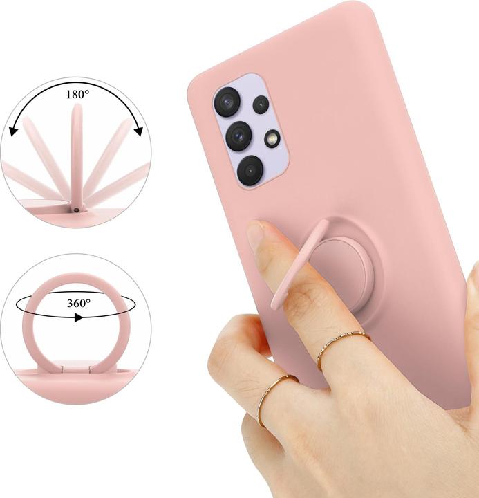 Image du produit Cadorabo TPU Liquid Ring Silicone Case Cover (Samsung Galaxy A33 5G)