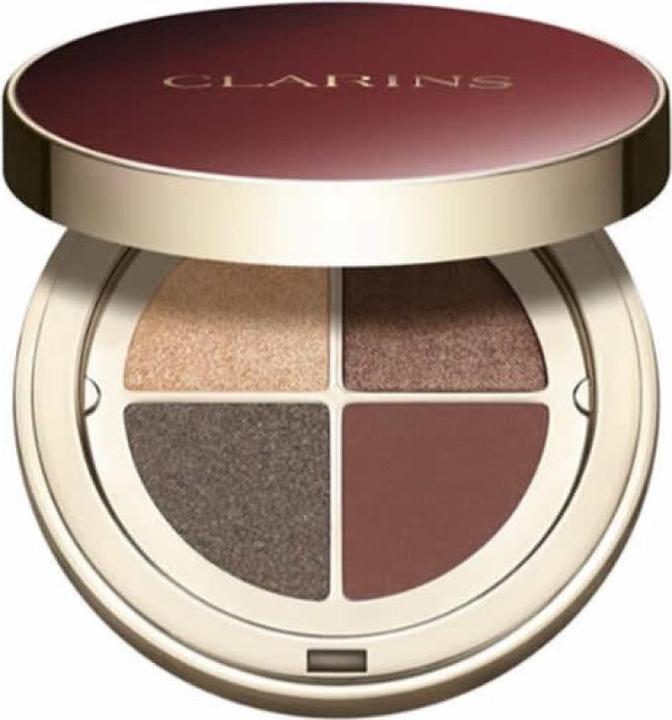 Actual product image Clarins Ombre Skin - Ombre Eyeshadow Quartet Palette (No. 10 - Maple Gradation)