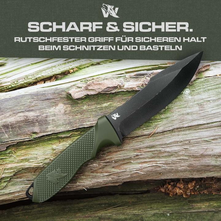 Immagine prodotto Wolfang W KIDS Active con Fire Starter Verde Stonewash (9 cm)