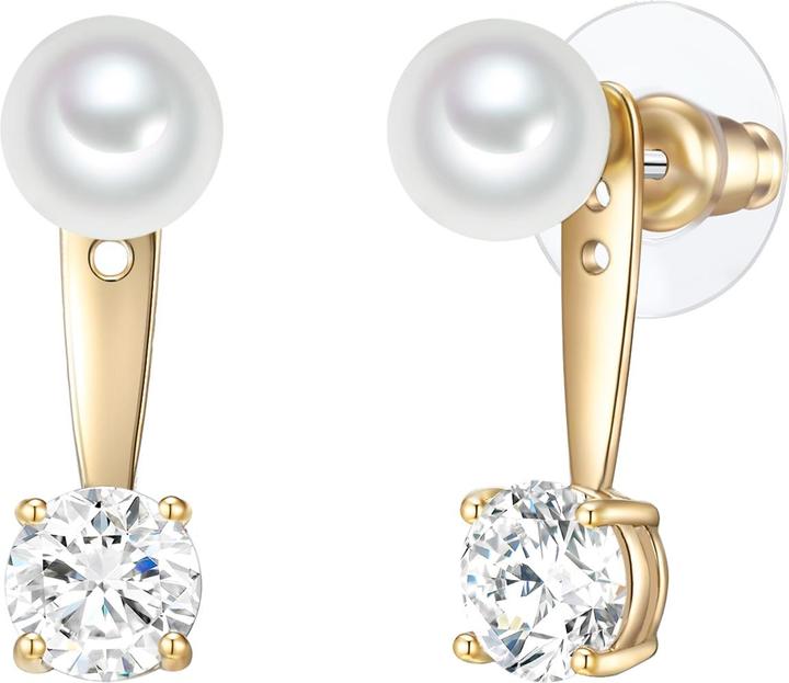 Image du produit Lulu & Jane Laiton cristal de verre perle de coquille or jaune - 33398 (Laiton)