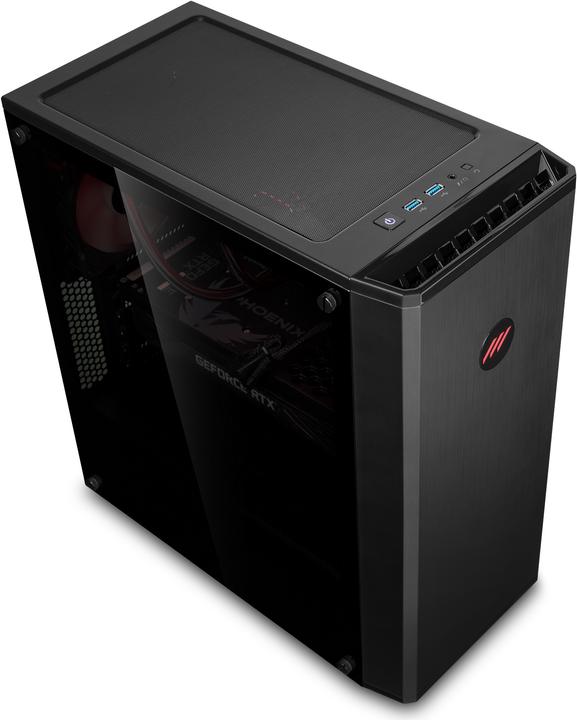 Actual product image Mifcom TEMPEST RTX3060 Ti Ryzen 5 (AMD Ryzen 5 5600X, 16 GB, 1000 GB, GeForce RTX 3060 Ti)
