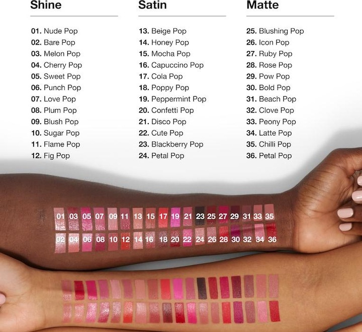 Produktbild Clinique Pop - Pop Longwear Lipstick Satin Poppy Pop (Poppy Pop)