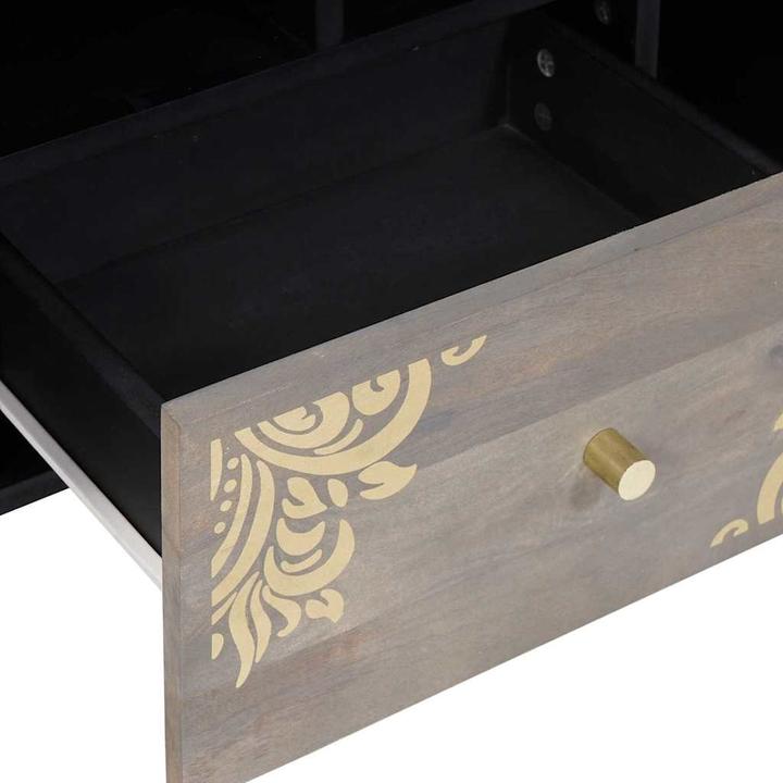 Produktbild vidaXL Medienaufbewahrungsschrank (33 x 100 x 46 cm)