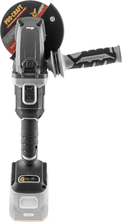 Immagine prodotto Procraft Industrial AG125Cbb Smerigliatrice angolare a batteria con testa piatta 20 V 125 mm (125 mm)