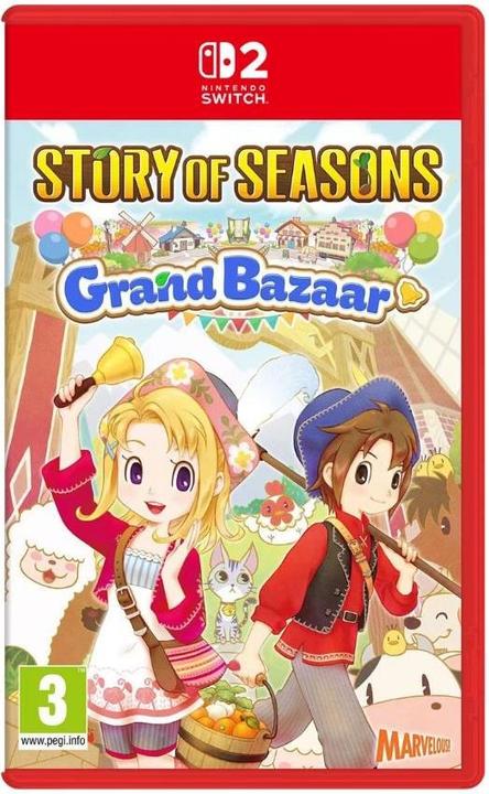Produktbild Marvelous Story of Seasons: Grand Bazaar (Switch 2)